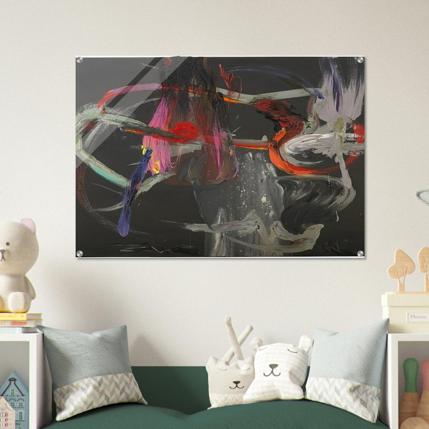 I Saw That #281 - 1984 - Stephen Mueller Acrylic Print - 70x100 cm / 28x40″ inches