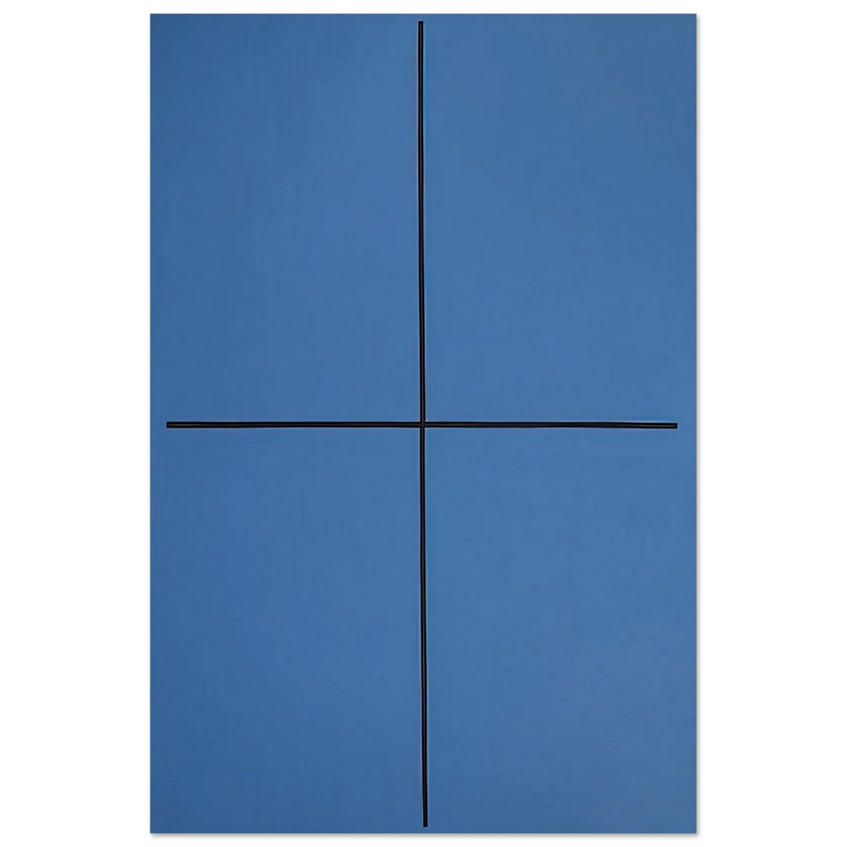 Event in Blue - 1994 - Leon Polk Smith Art Prints - 100x150 cm / 40x60″ inches | Leon Polk Smith Poster | Leon Polk Smith Prints