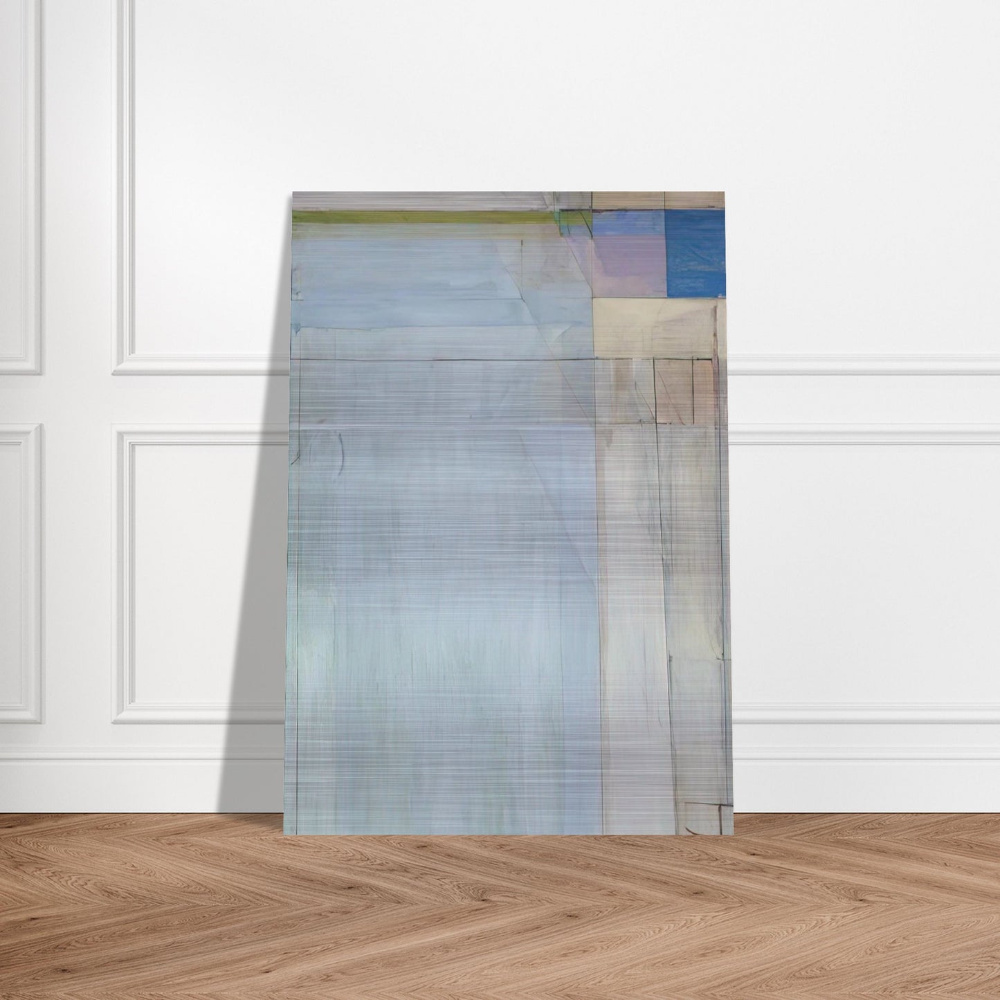 Ocean Park #54 - Richard Diebenkorn Brushed Aluminum Print - 70x100 cm / 28x40 inches | Richard Diebenkorn Aluminum Print | Richard Diebenkorn Prints