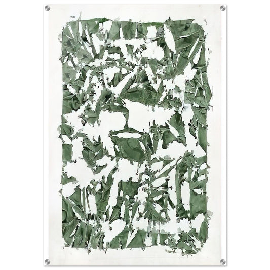 Tabula - 1980 - Simon Hantai Acrylic Print - 70x100 cm / 28x40″ inches | Simon Hantai Wall Art | Simon Hantai Prints