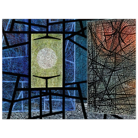 Jimmy Ernst - Equations - 1965  75x100 cm / 30x40inches Fine Art Poster