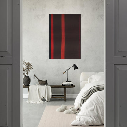 Adam - Barnett Newman Brushed Aluminum Print - 70x100 cm / 28x40 inches | Barnett Newman Aluminum Print | Barnett Newman Prints