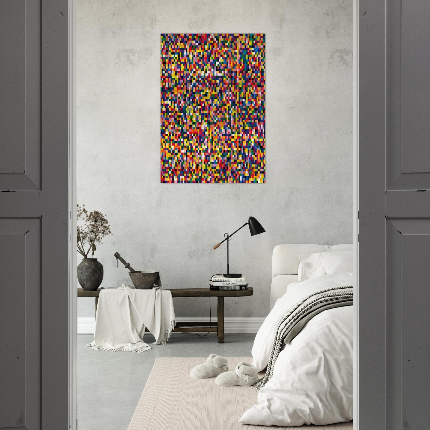 4900 COLOURS 2007 - Gerhard Richter Brushed Aluminum Print - 70x100 cm / 28x40 inches | Gerhard Richter Aluminum Print | Gerhard Richter Prints