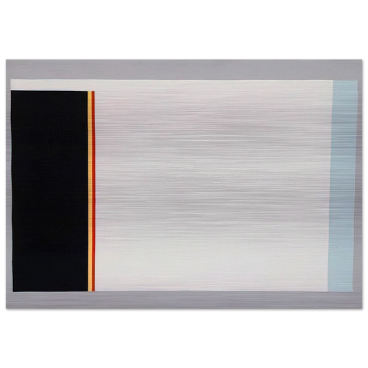 Untitled - 1983 - Gene Davis Brushed Aluminum Print - 70x100 cm / 28x40 inches | Gene Davis Aluminum Print | Gene Davis Prints