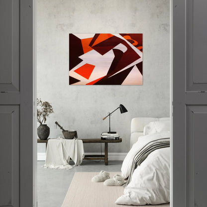 Geometric Forms - Jean Arp Brushed Aluminum Print - 70x100 cm / 28x40 inches | Jean Arp Aluminum Print | Jean Arp Prints