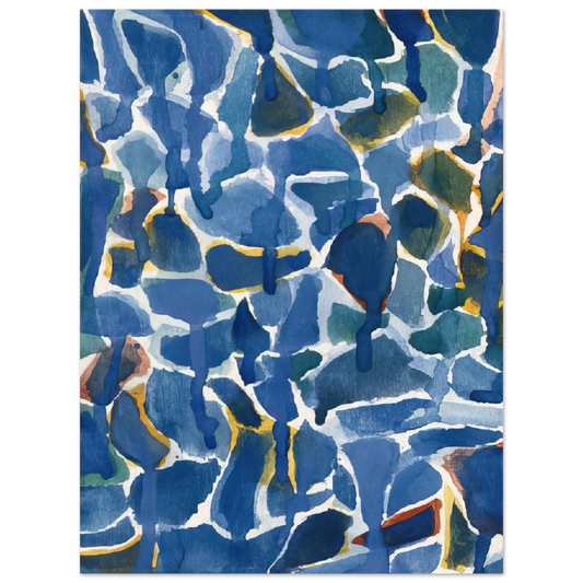 Sam Francis - Untitled  SF54-077   75x100 cm / 30x40inches Fine Art Poster