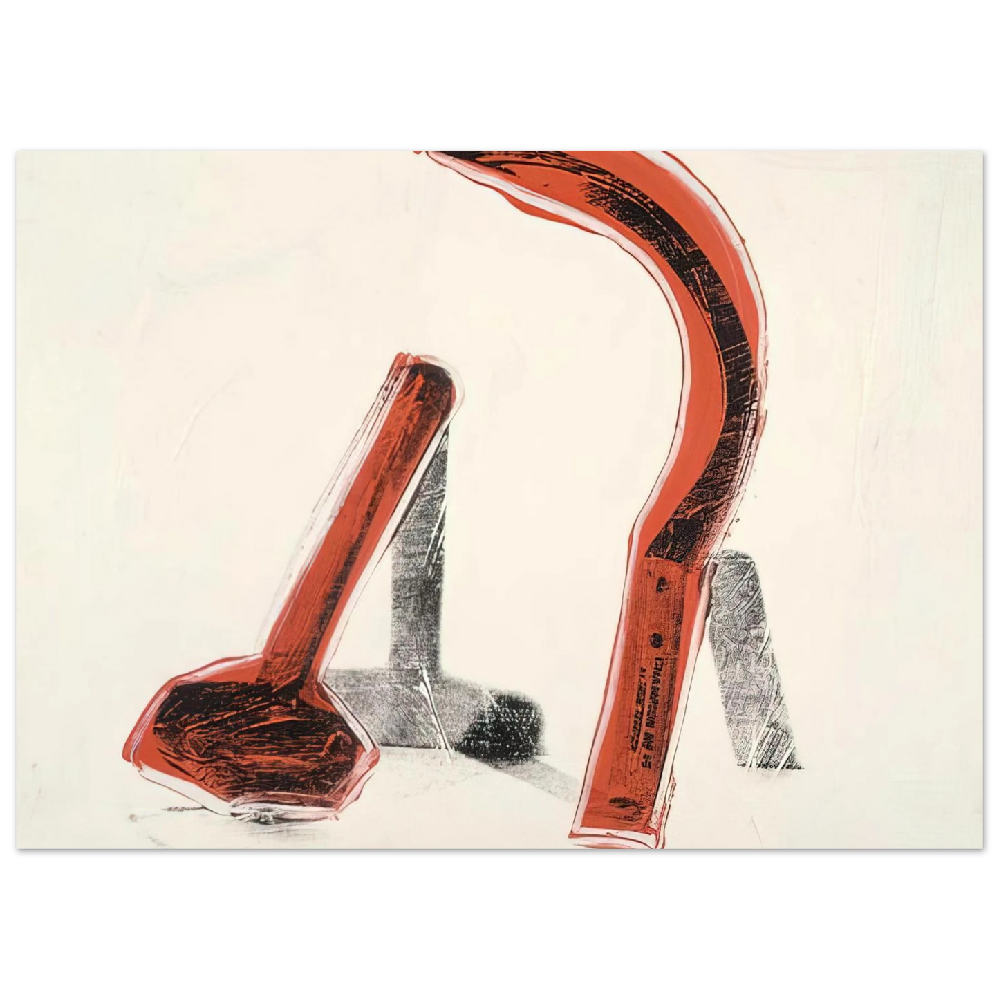 Andy Warhol - Hammer and Sickle Fine Art Poster