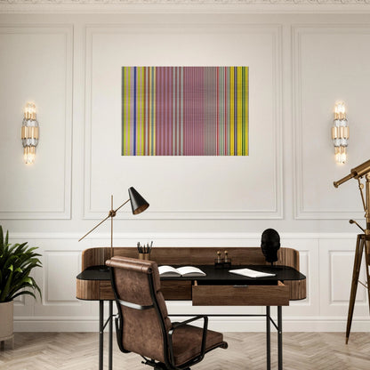 Halifax - 1969 - Gene Davis Brushed Aluminum Print - 70x100 cm / 28x40 inches | Gene Davis Aluminum Print | Gene Davis Prints