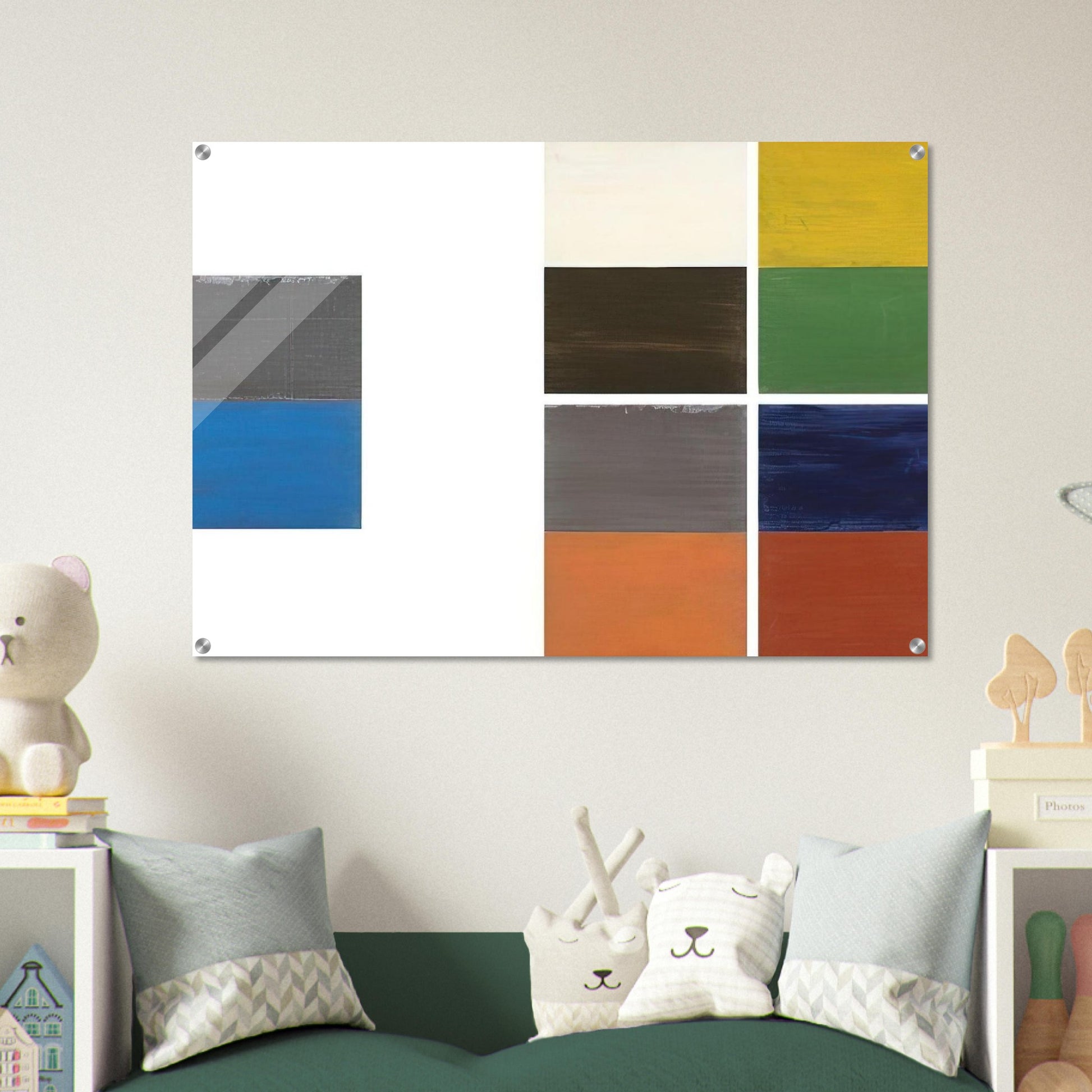 Untitled in 5 parts - 1987 - Gunther Forg Acrylic Print - 70x100 cm / 28x40″ inches