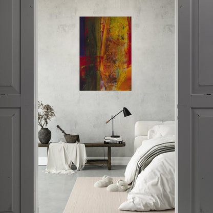 OLBERG 1986 - Gerhard Richter Brushed Aluminum Print - 70x100 cm / 28x40 inches | Gerhard Richter Aluminum Print | Gerhard Richter Prints