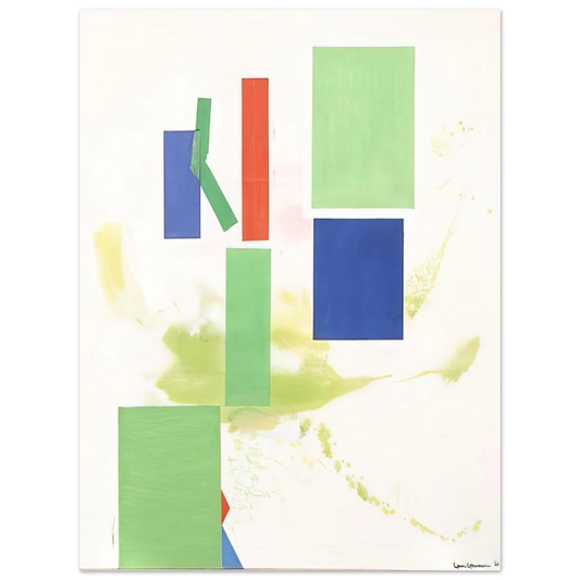 Hans Hofmann - Lucidus Ordo  75x100 cm / 30x40inches Fine Art Poster