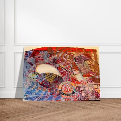 Manet III - Sam Gilliam Brushed Aluminum Print - 70x100 cm / 28x40 inches | Sam Gilliam Aluminum Print | Sam Gilliam Prints