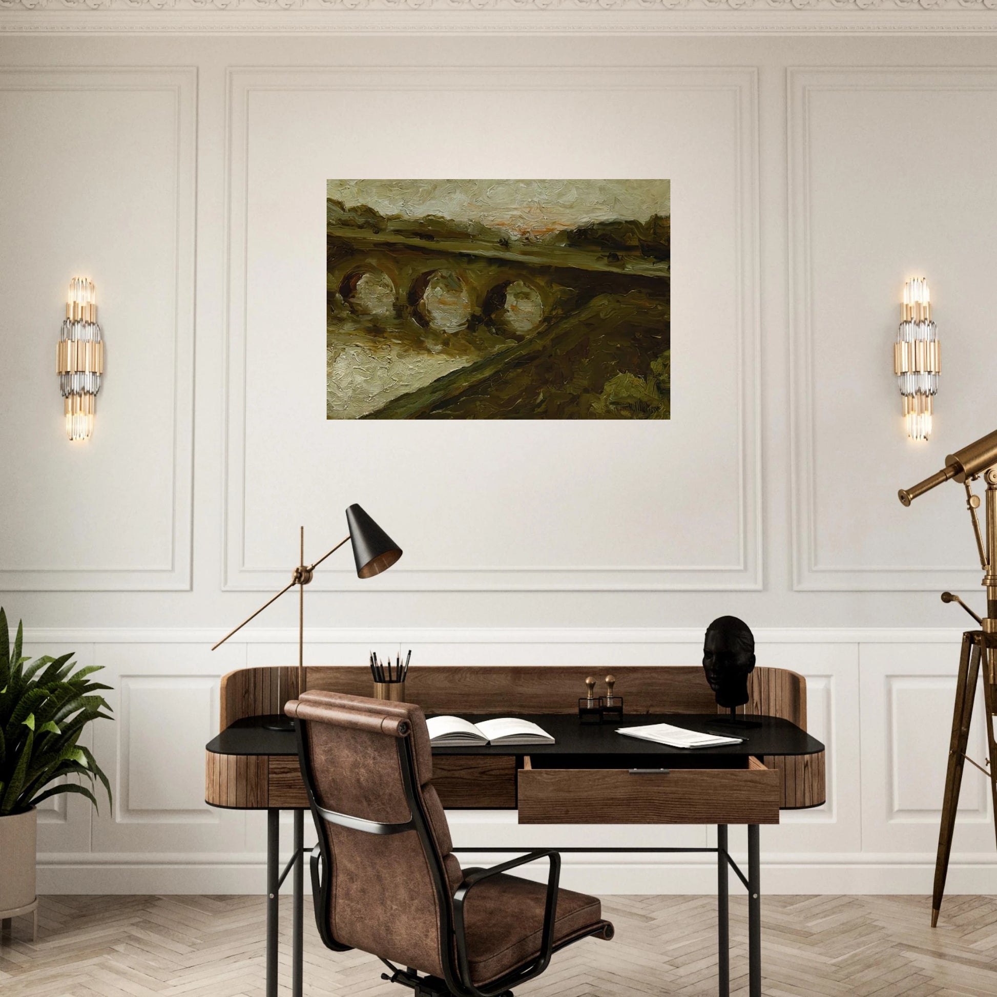 VUE DE PARIS 1899 - Henri Matisse Brushed Aluminum Print - 70x100 cm / 28x40 inches | Henri Matisse Aluminum Print | Henri Matisse Prints
