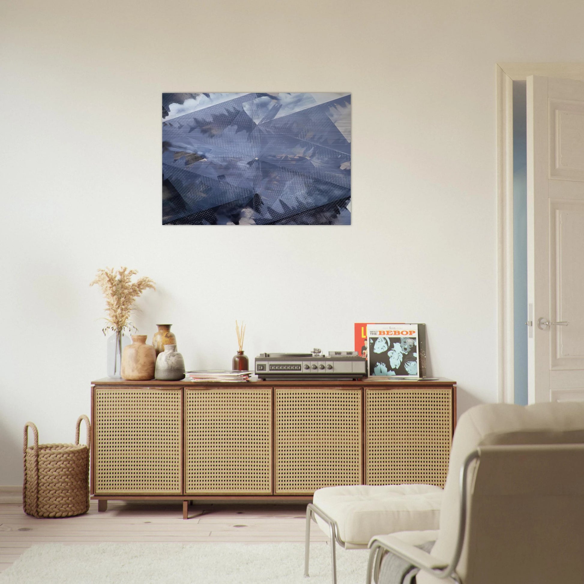 James Gibbs - 1970 - Mark Lancaster Brushed Aluminum Print - 70x100 cm / 28x40 inches | Mark Lancaster Aluminum Print | Mark Lancaster Prints