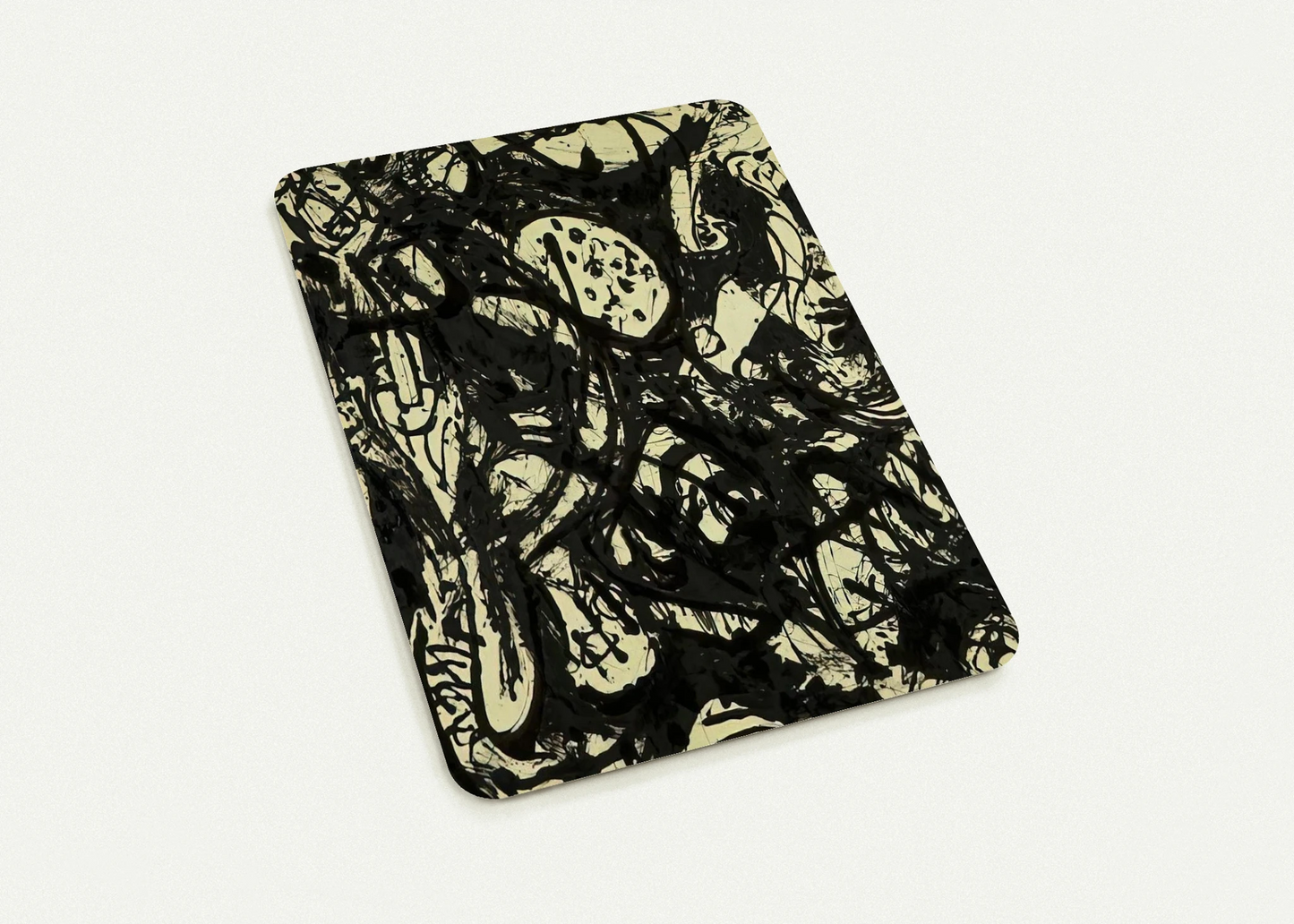 BLACK WHITE NUMBER 20 1951 By Jackson Pollock Pack of 10 Post Cards | Jackson Pollock Post Cards | A6 (10.5 x 14.8 cm) - 4.1 x 5.8 inches