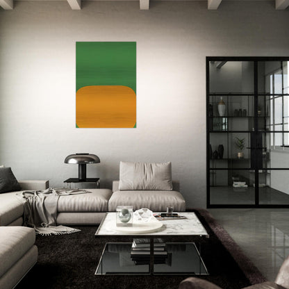 DerriŠre le Miroir - Ellsworth Kelly Brushed Aluminum Print - 70x100 cm / 28x40 inches | Ellsworth Kelly Aluminum Print | Ellsworth Kelly Prints