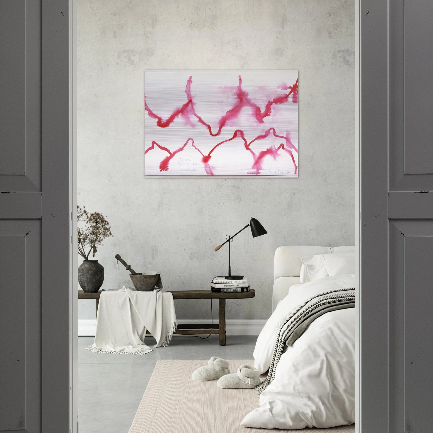 I AM LOOKING FOR MOTHERS 2007 - Louise Bourgeois Brushed Aluminum Print - 70x100 cm / 28x40 inches | Louise Bourgeois Aluminum Print | Louise Bourgeois Prints