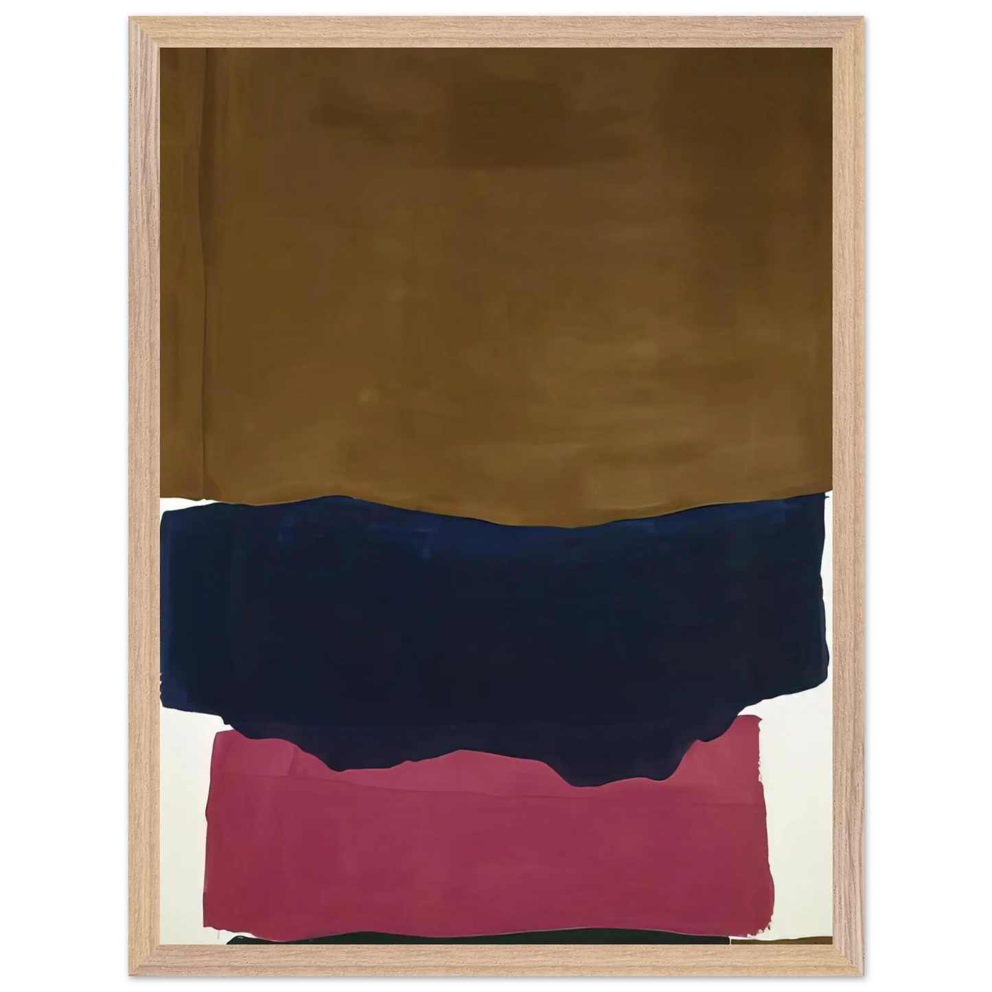 Helen Frankenthaler - Indian Summer - 1967 Wall art - 27x35 cm / 11x14 Inches - Fine Art Poster - -