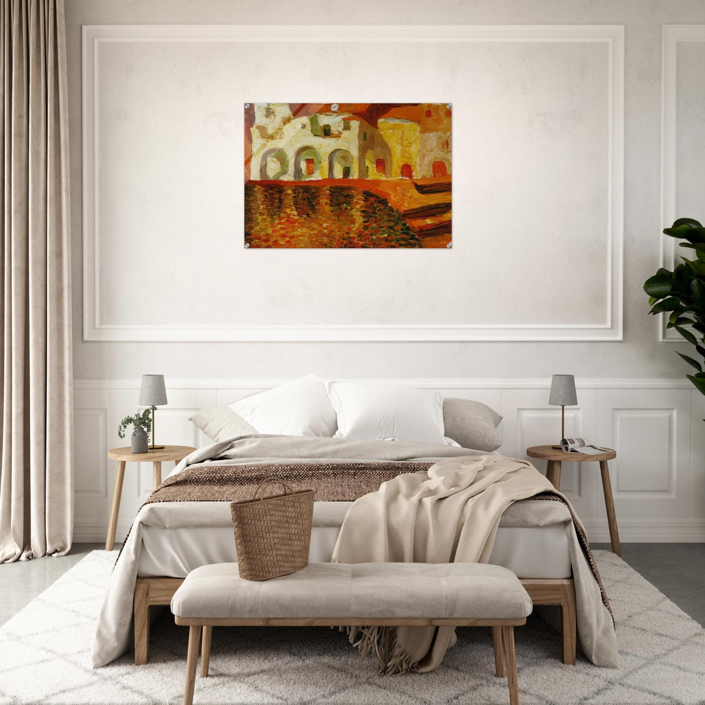 PORTDOGUE 1919 - Salvador Dali Acrylic Print - 70x100 cm / 28x40″ inches
