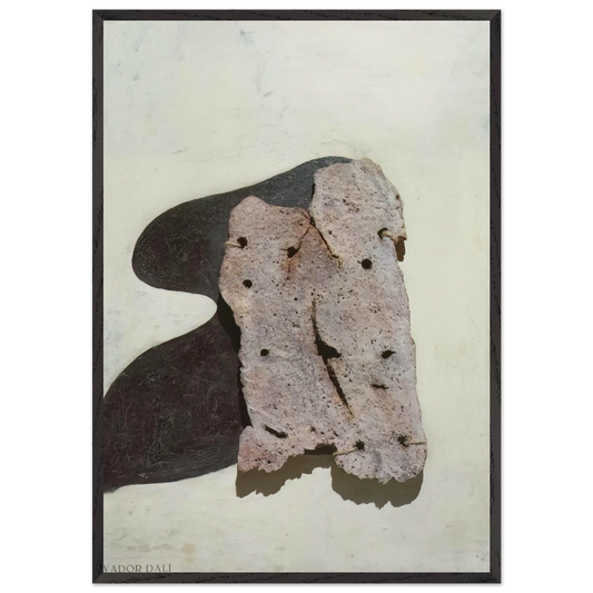 FEMALE NUDE - Salvador Dali 70x100 cm / 28x40 inches Framed Art Print – Black Wooden Frame