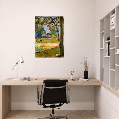 TOULOUSE LANDSCAPE 1898 - Henri Matisse Brushed Aluminum Print - 70x100 cm / 28x40 inches | Henri Matisse Aluminum Print | Henri Matisse Prints