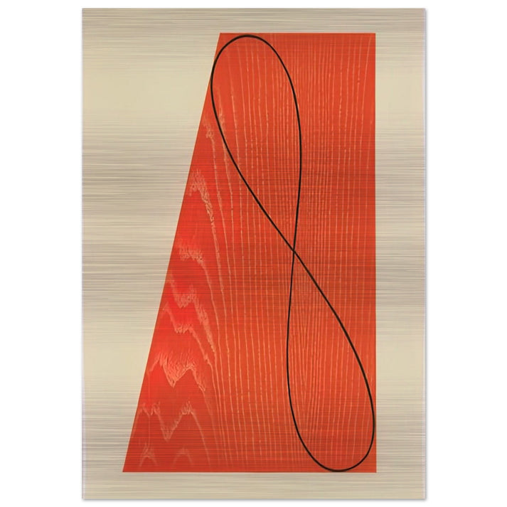 UNTITLED FROM SKOWHEGAN SUITE 1992 - Robert Mangold Brushed Aluminum Print - 70x100 cm / 28x40 inches | Robert Mangold Aluminum Print | Robert Mangold Prints