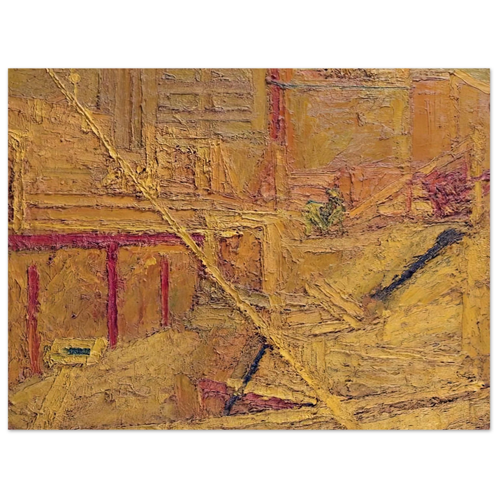 Frank Auerbach - MAPLES DEMO  75x100 cm / 30x40inches Fine Art Poster