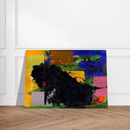 The Vanquished - Hans Hofmann Brushed Aluminum Print - 70x100 cm / 28x40 inches | Hans Hofmann Aluminum Print | Hans Hofmann Prints
