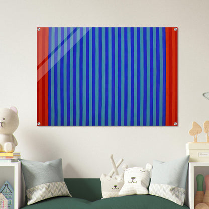Untitled - 1962 - Gene Davis Acrylic Print - 70x100 cm / 28x40″ inches | Gene Davis Wall Art | Gene Davis Prints