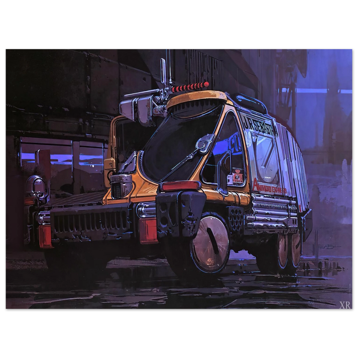 Syd Mead - Syd Mead  75x100 cm / 30x40inches Fine Art Poster