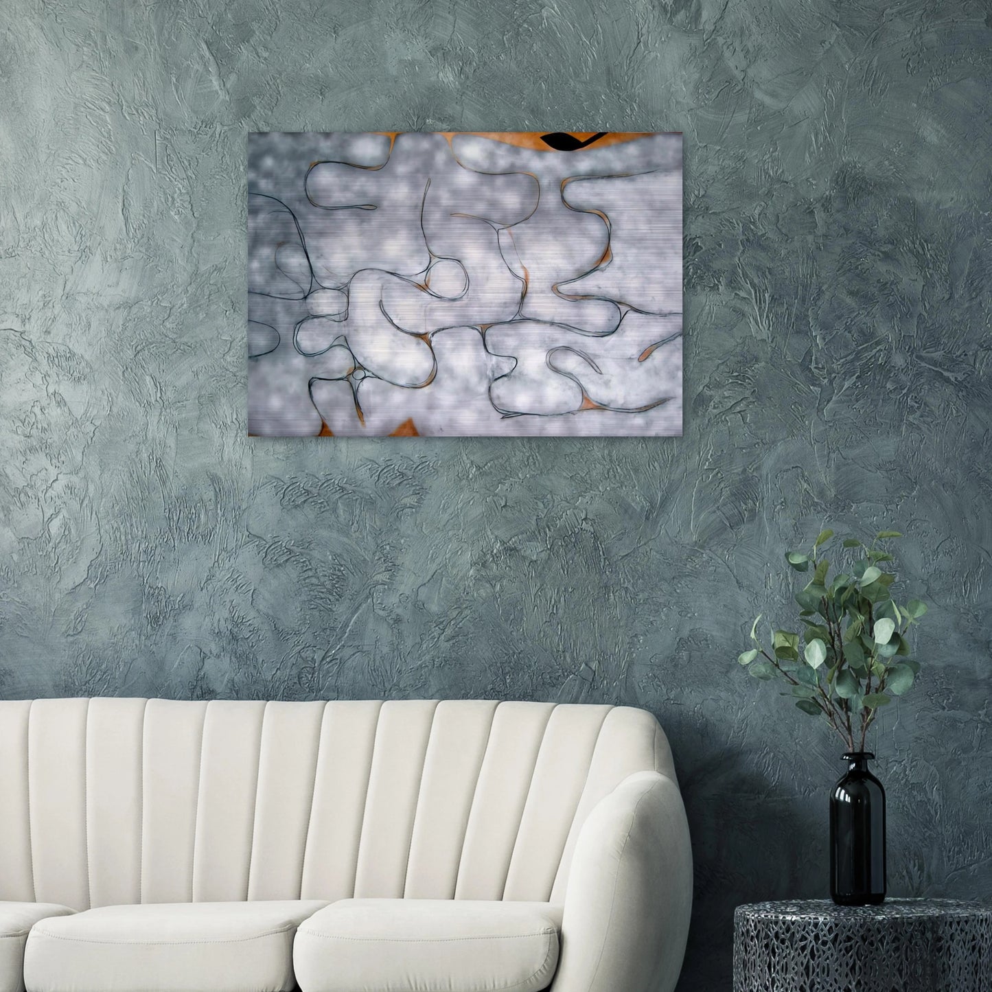 Grey Symphony - 1975 - Victor Pasmore Brushed Aluminum Print - 70x100 cm / 28x40 inches | Victor Pasmore Aluminum Print | Victor Pasmore Prints