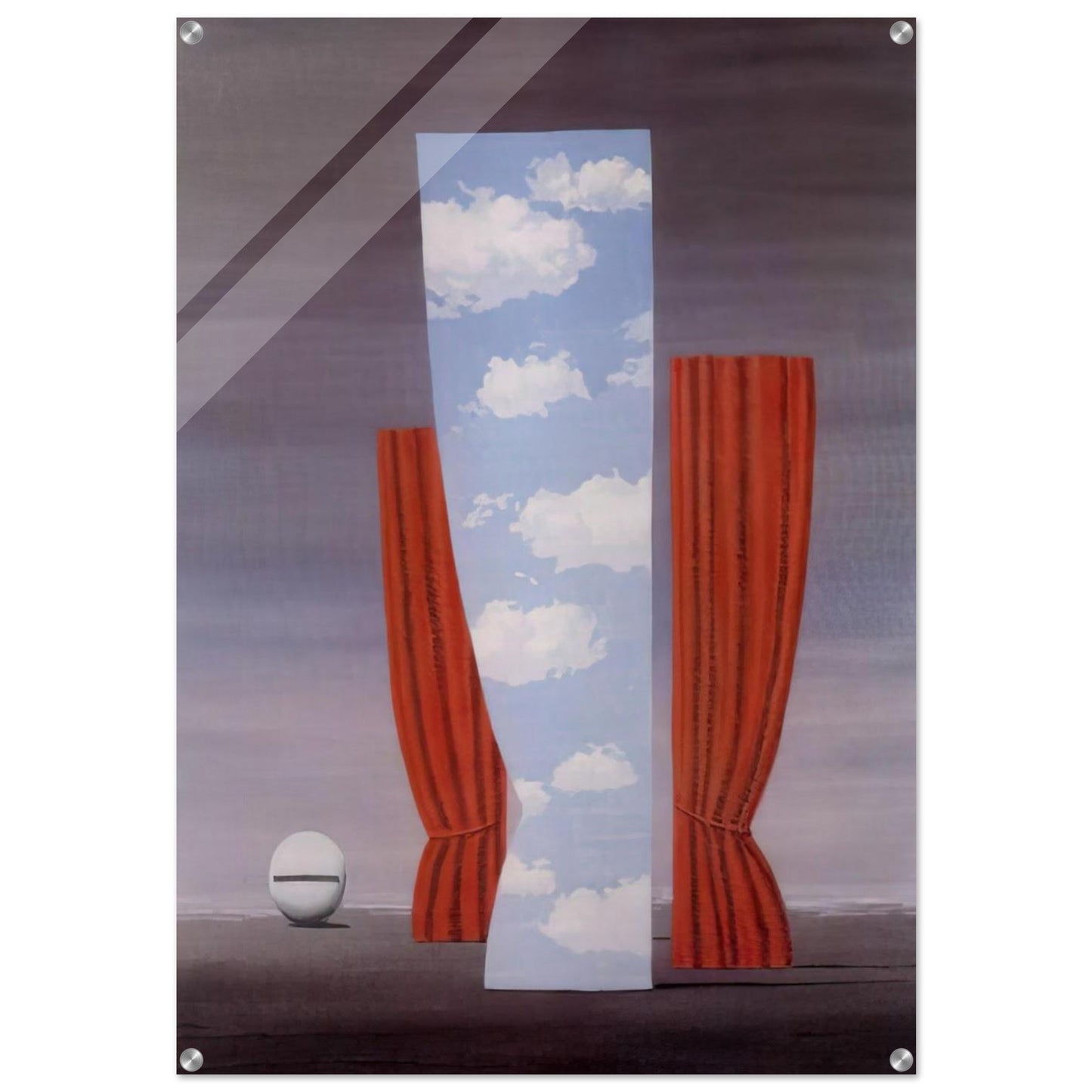 GIOCONDA 1964 - Rene Magritte Acrylic Print - 70x100 cm / 28x40″ inches