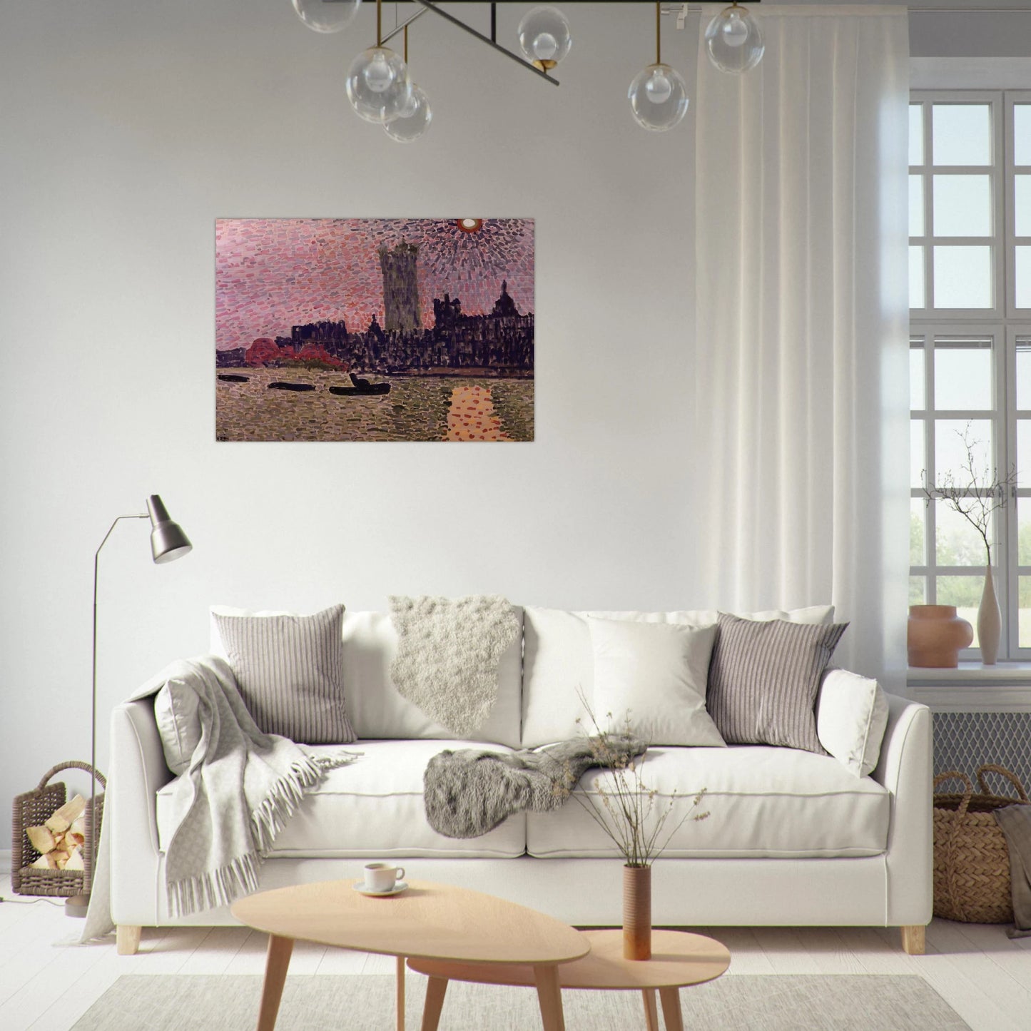 WESTMINSTER 1905 - Andre Derain Brushed Aluminum Print - 70x100 cm / 28x40 inches | Andre Derain Aluminum Print | Andre Derain Prints