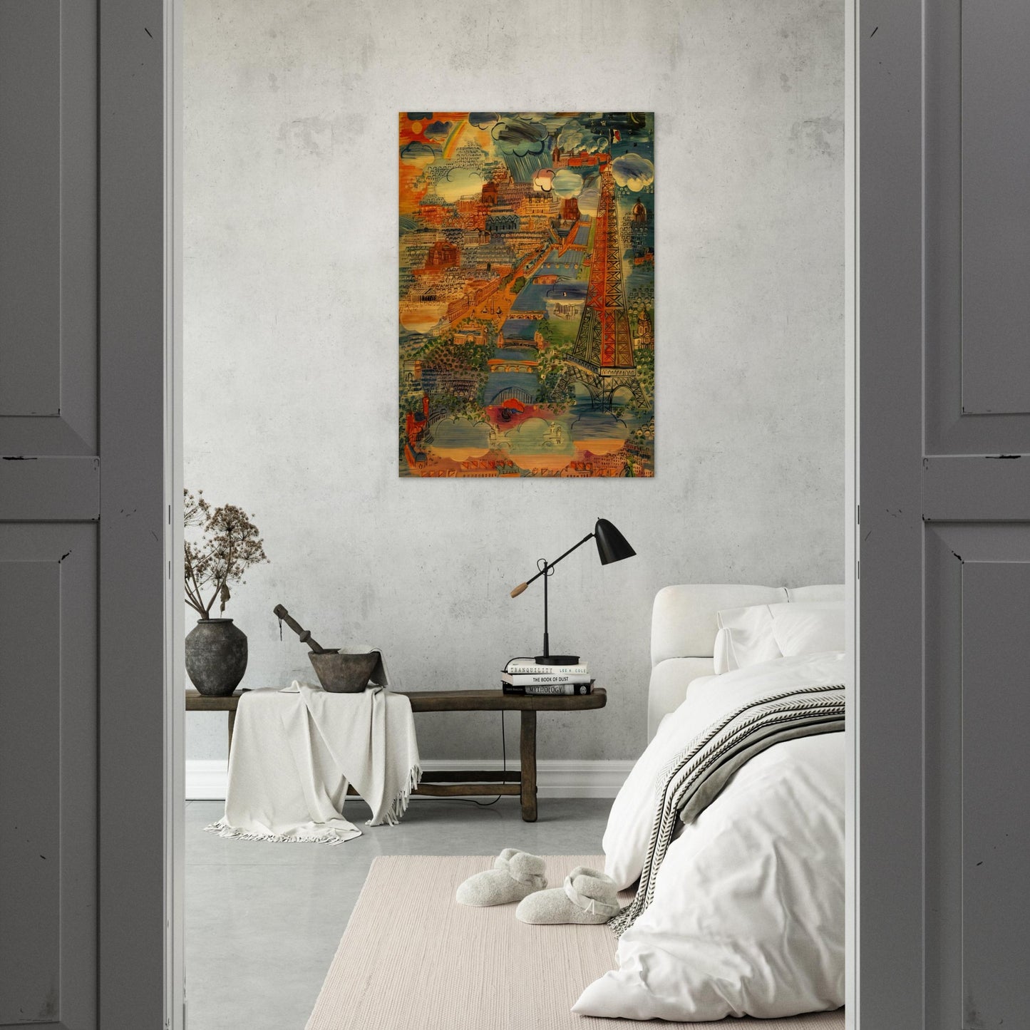 PARIS 1934 - Raoul Dufy Brushed Aluminum Print - 70x100 cm / 28x40 inches | Raoul Dufy Aluminum Print | Raoul Dufy Prints