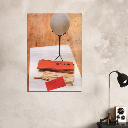 Body of Air - Piero Manzoni Brushed Aluminum Print - 70x100 cm / 28x40 inches | Piero Manzoni Aluminum Print | Piero Manzoni Prints