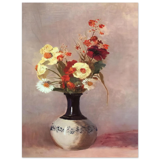 Odilon Redon - VASE OF FLOWERS 9  75x100 cm / 30x40inches Fine Art Poster