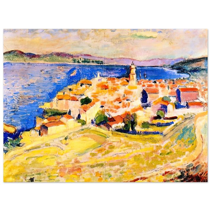 Henri Matisse - VIEW OF SAINT TROPEZ 1904  75x100 cm / 30x40inches Fine Art Poster