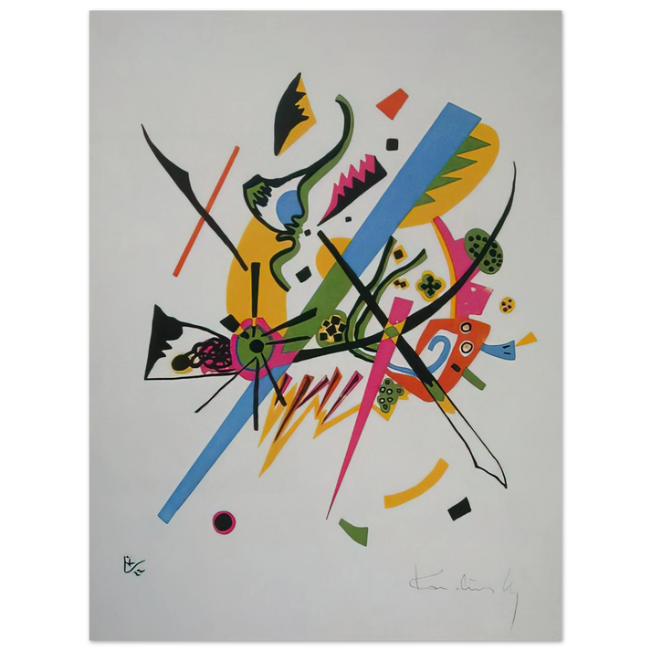Wassily Kandinsky - SMALL WORLDS 1922  75x100 cm / 30x40inches Fine Art Poster