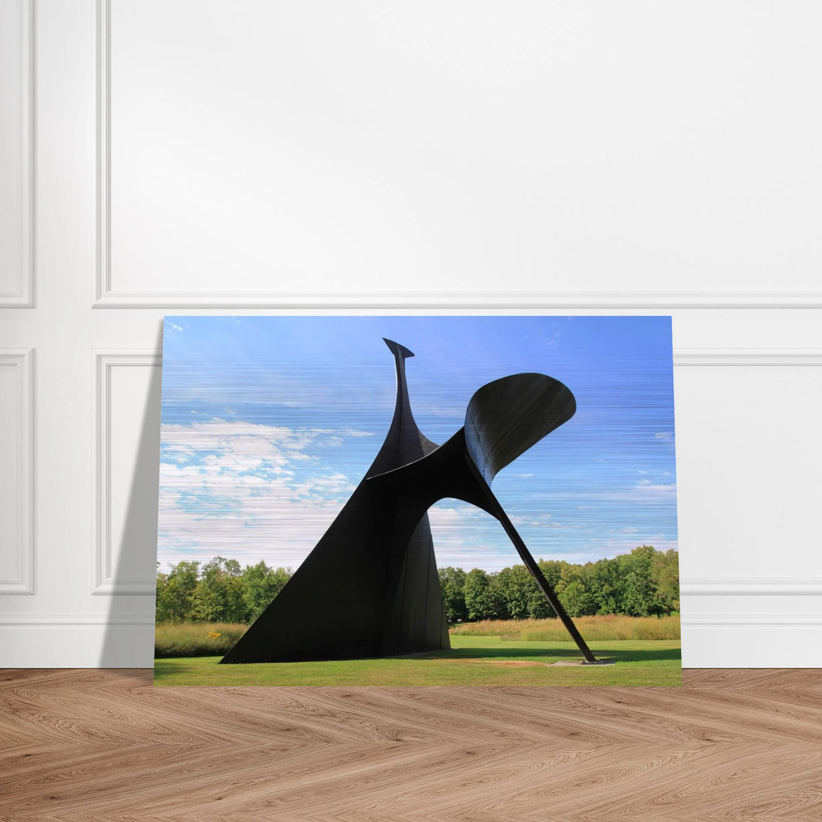 THE ARCH 1975 - Alexander Calder Brushed Aluminum Print - 70x100 cm / 28x40 inches | Alexander Calder Aluminum Print | Alexander Calder Prints