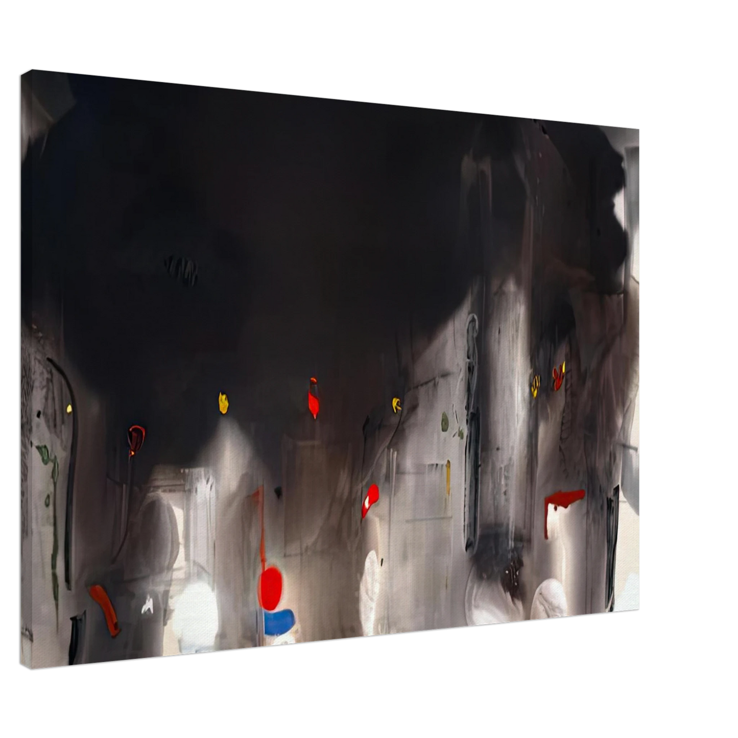 Helen Frankenthaler - Casanova, 1988- Wall Art - 30x40 cm / 12x16 inches - Premium Wooden Framed Poster With Fine Art Paper-canvas - Wood frame