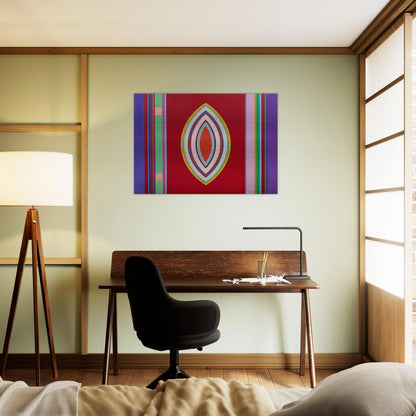 Sidon No. 3 - 1965 - John Ferren Brushed Aluminum Print - 70x100 cm / 28x40 inches | John Ferren Aluminum Print | John Ferren Prints