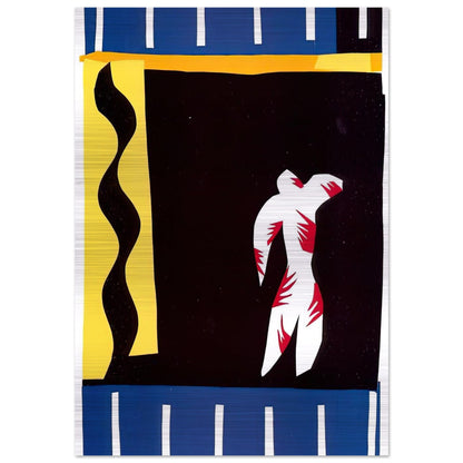 THE CLOWN 1943 - Henri Matisse Brushed Aluminum Print - 70x100 cm / 28x40 inches | Henri Matisse Aluminum Print | Henri Matisse Prints