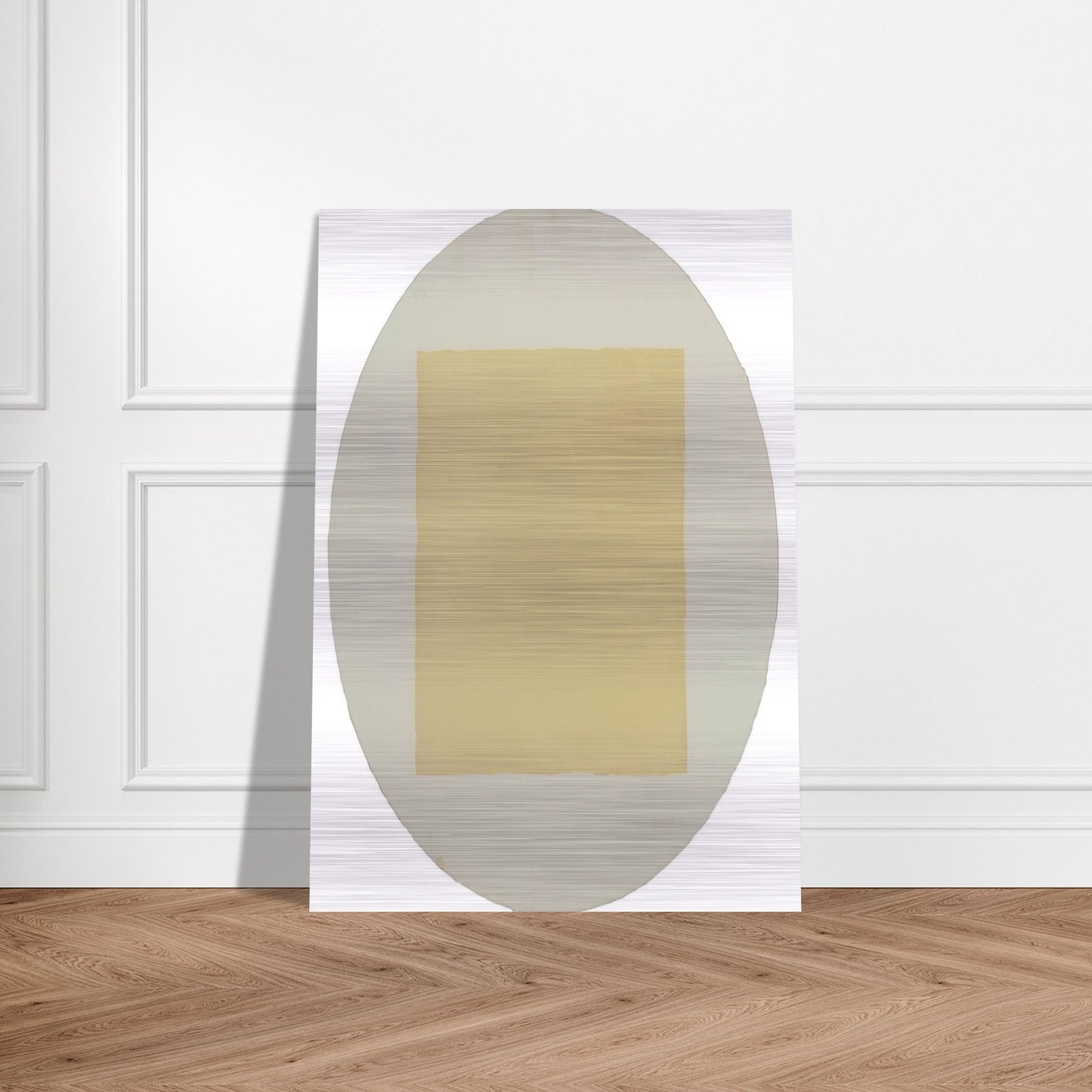 Untitled from Seven Aquatints - Robert Ryman Brushed Aluminum Print - 70x100 cm / 28x40 inches | Robert Ryman Aluminum Print | Robert Ryman Prints