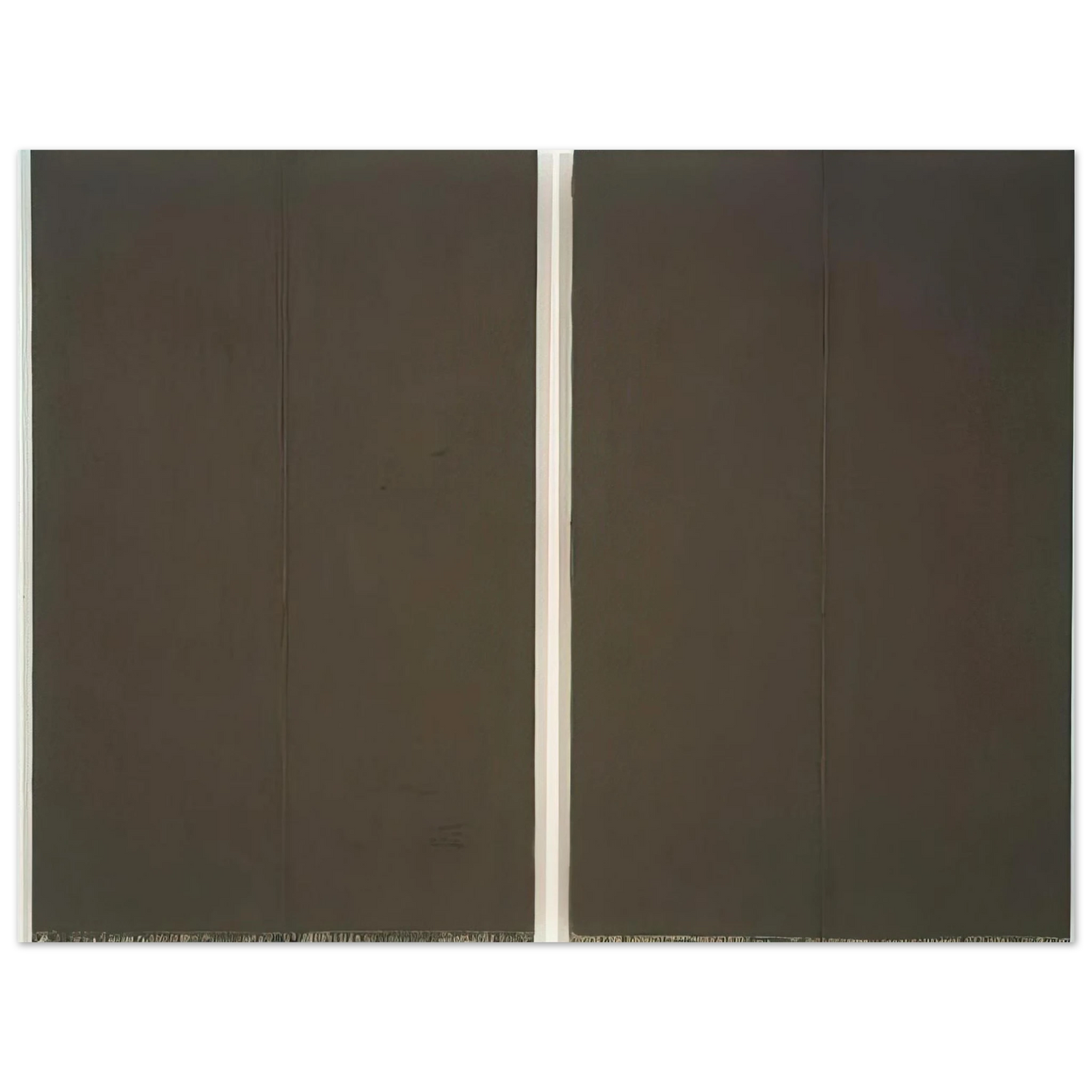 Brice Marden - Study for Stander - 1967  75x100 cm / 30x40inches Fine Art Poster