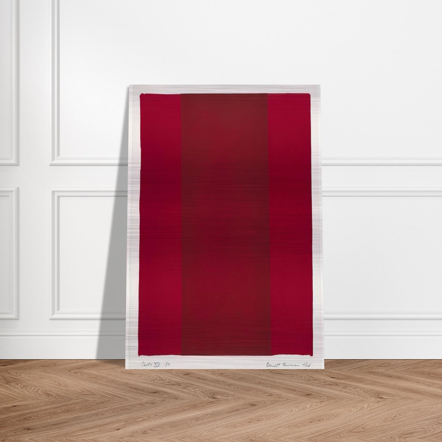 Canto XIV - Barnett Newman Brushed Aluminum Print - 70x100 cm / 28x40 inches | Barnett Newman Aluminum Print | Barnett Newman Prints