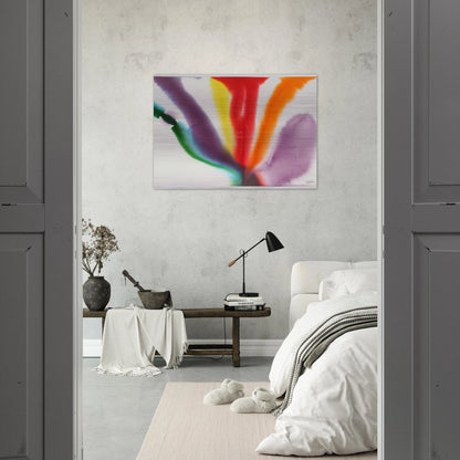 Phenomena Compass Bearing - 1979 - Paul Jenkins Brushed Aluminum Print - 70x100 cm / 28x40 inches | Paul Jenkins Aluminum Print | Paul Jenkins Prints