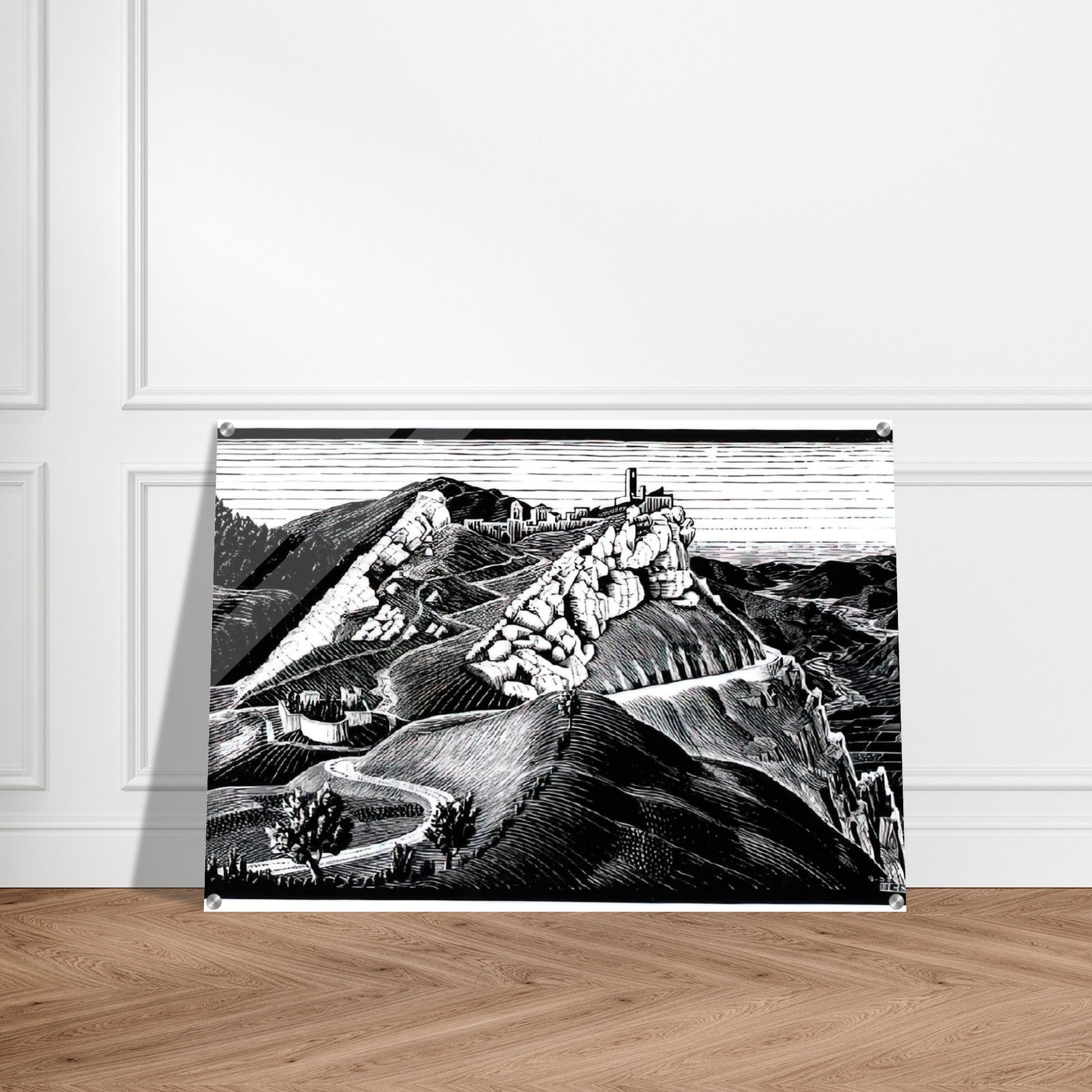 ESCHER (16) - MC Escher Acrylic Print - 70x100 cm / 28x40″ inches | Maurits Cornelis Escher Prints