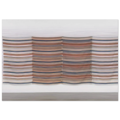 GEAR JAMMER 1976 - Robert Rauschenberg Brushed Aluminum Print - 70x100 cm / 28x40 inches | Robert Rauschenberg Aluminum Print | Robert Rauschenberg Prints
