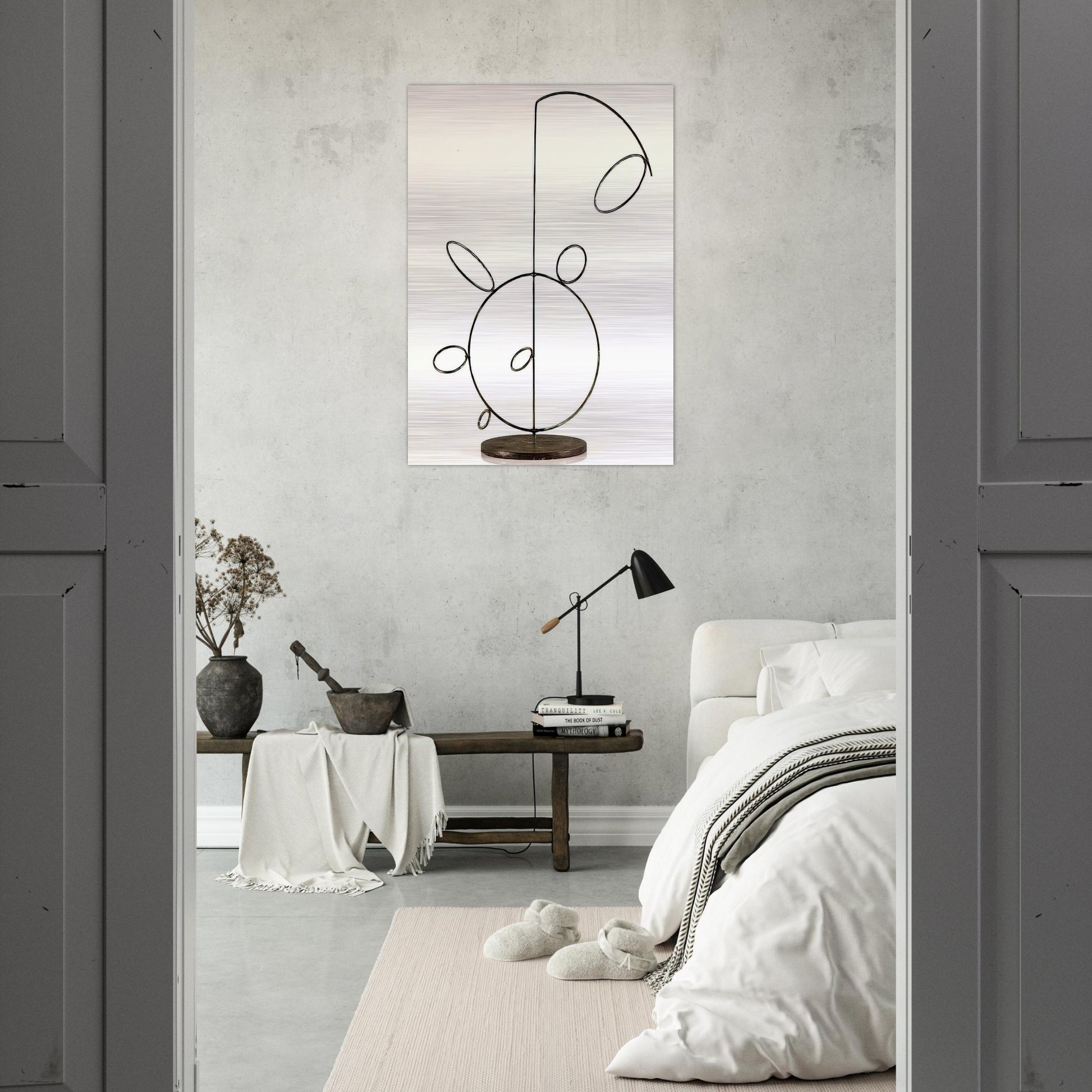 Stabile - 1954 1 - Lolo Soldevilla Brushed Aluminum Print - 70x100 cm / 28x40 inches | Lolo Soldevilla Aluminum Print | Lolo Soldevilla Prints