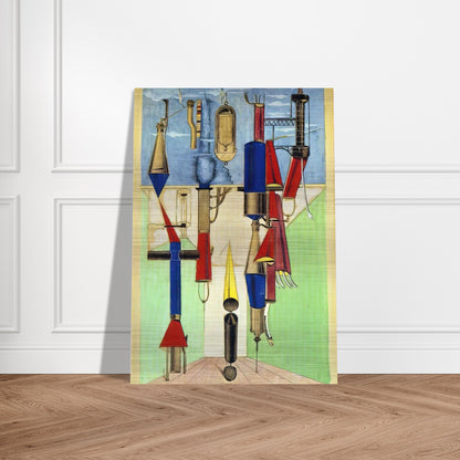 Hydrometric Demonstration - Max Ernst Brushed Aluminum Print - 70x100 cm / 28x40 inches | Max Ernst Aluminum Print | Max Ernst Prints
